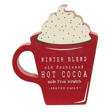 Winter Blend Hot Cocoa Chunky Cup Sitter - The Fox Decor
